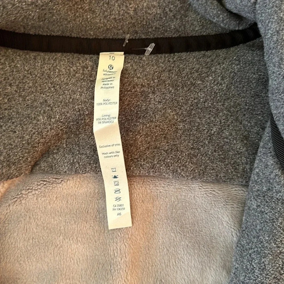 Lululemon Athletica Gray Varsity Jacket - Picture 6 of 12